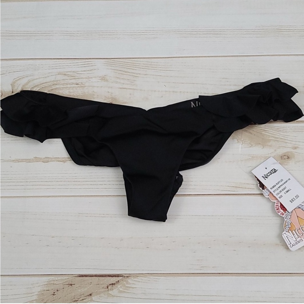 Nicolita Rumba Ruffle Scrunch Butt Bikini - NWT